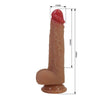 PRETTY LOVE - JOVITA DILDO REALÍSTICO CON VENTOSA 19 CM Ø 4,5 CM