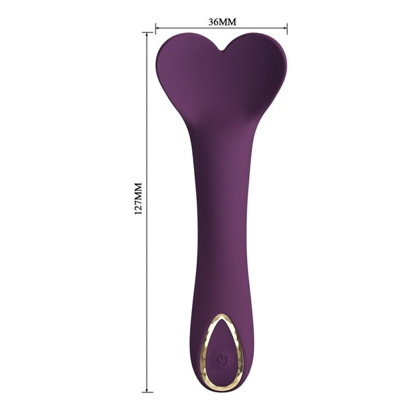 PRETTY LOVE - KENYELL VIBRADOR RECARGABLE 10 FUNCIONES MORADO