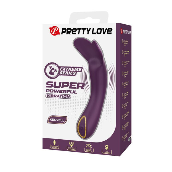 PRETTY LOVE - KENYELL VIBRADOR RECARGABLE 10 FUNCIONES MORADO