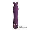 PRETTY LOVE - LUNAO VIBRADOR RECARGABLE 10 FUNCIONES MORADO