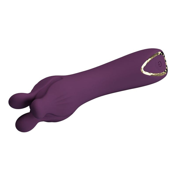PRETTY LOVE - LUNAO VIBRADOR RECARGABLE 10 FUNCIONES MORADO