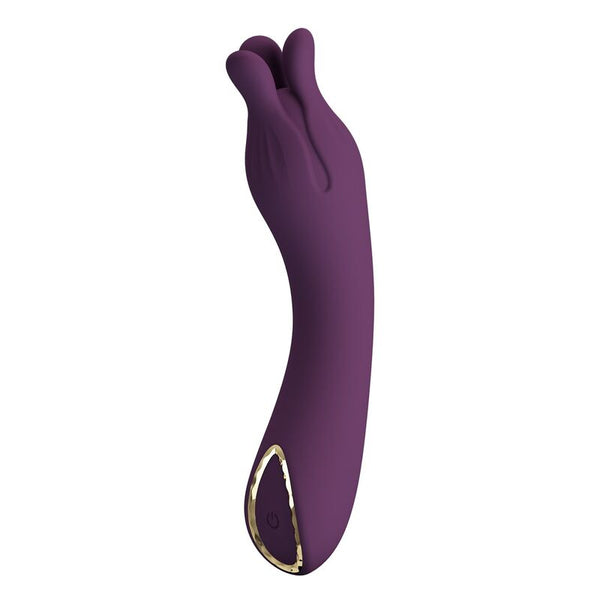 PRETTY LOVE - LUNAO VIBRADOR RECARGABLE 10 FUNCIONES MORADO