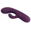 PRETTY LOVE - MARGIE VIBRADOR RABBIT RECARGABLE 10 FUNCIONES MORADO