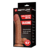 PRETTY LOVE - ORSEN DILDO REALÍSTICO CON VENTOSA 27,7 CM Ø 5 CM