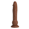 PRETTY LOVE - EREN DILDO VIBRADOR CON EMPUJE 20,5 CM Ø 4,5 CM MARRÓN