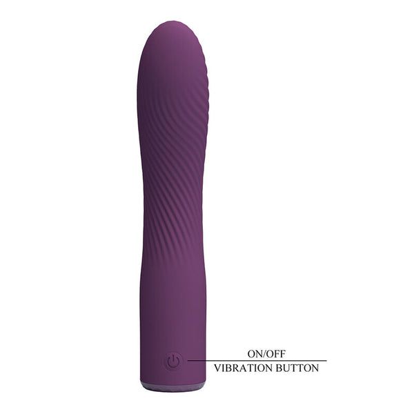 PRETTY LOVE - KISSELL VIBRADOR RECARGABLE 10 FUNCIONES MORADO