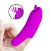 PRETTY LOVE - PETERSON HONEY FINGER VIBRADOR DE DEDO RECARGABLE MORADO