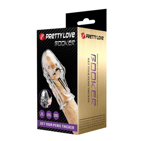 PRETTY LOVE - ROCKER FUNDA PARA PENE GET YOUR PENIS THICKER TRANSPARENTE