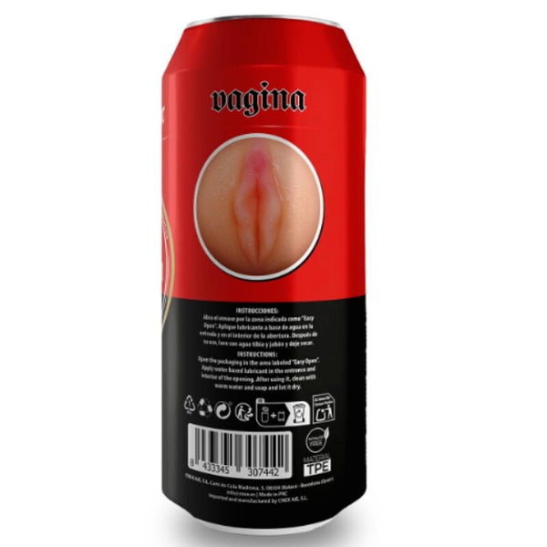 ALIVE - MASTURBADOR MASCULINO VAGINA LATA CERVEZA ESTELA GALÁCTICA