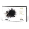 Bijoux pom pom plumero de plumas