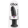KING COCK - PENE NEGRO 25 CM
