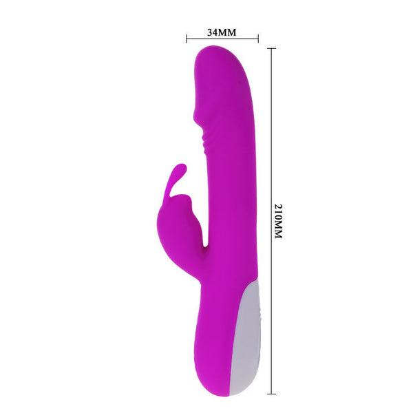 Flirtation vibrador con estimulador clítoris robert