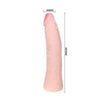 Baile dildo silicona tacto piel realístico 19 cm color caja aleatorio