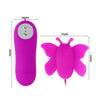Estimulador de clítoris mariposa love eggs 12 velocidades lila control remoto