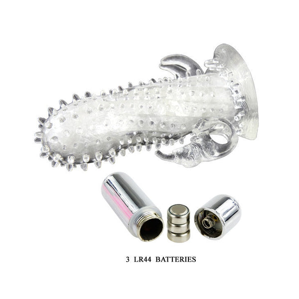 Brave man extensión pene vibrador rabbit