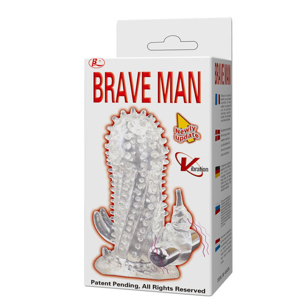 Brave man extensión pene vibrador rabbit