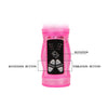 Mini rotador rabbit rosa superestimulador