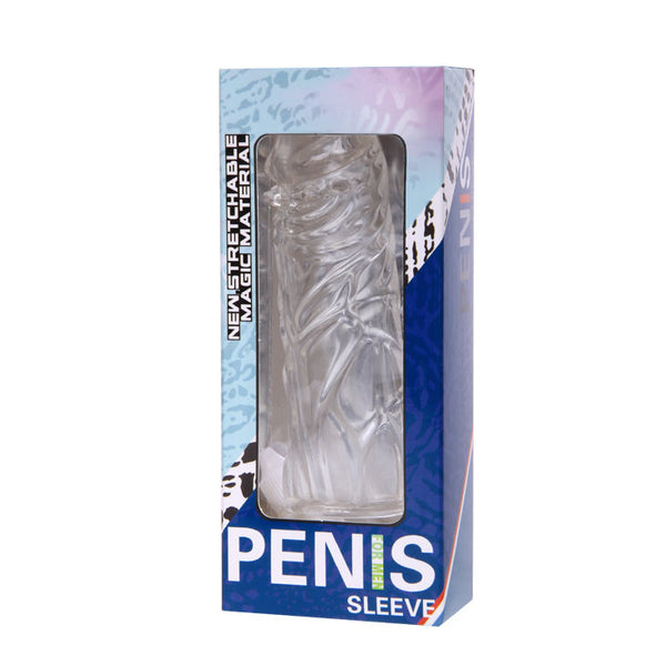 Baile funda rosa pene silicona estimulante 13 cm