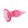 Baile plug anal tacto suave lila 14.2 cm
