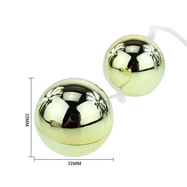 Golden bolas chinas vibrador