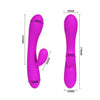 Smart victor vibrador con estimulador clítoris