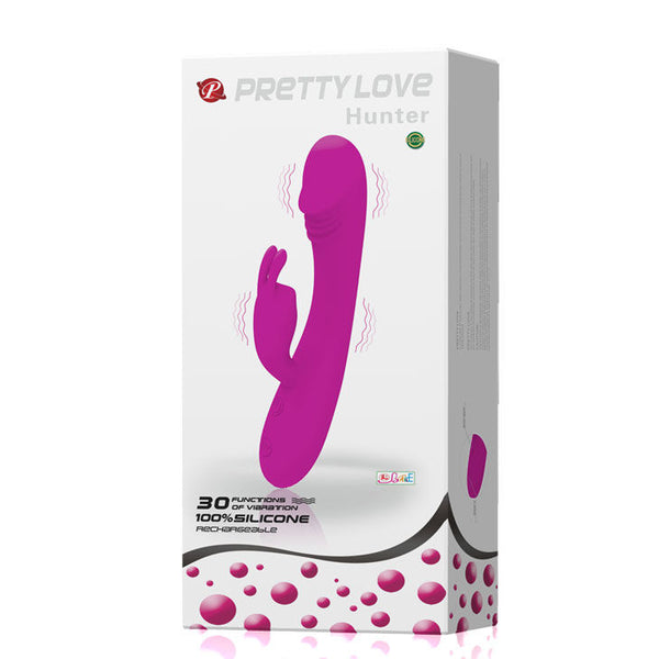 Smart vibrador con rabbit 30 modos hunter