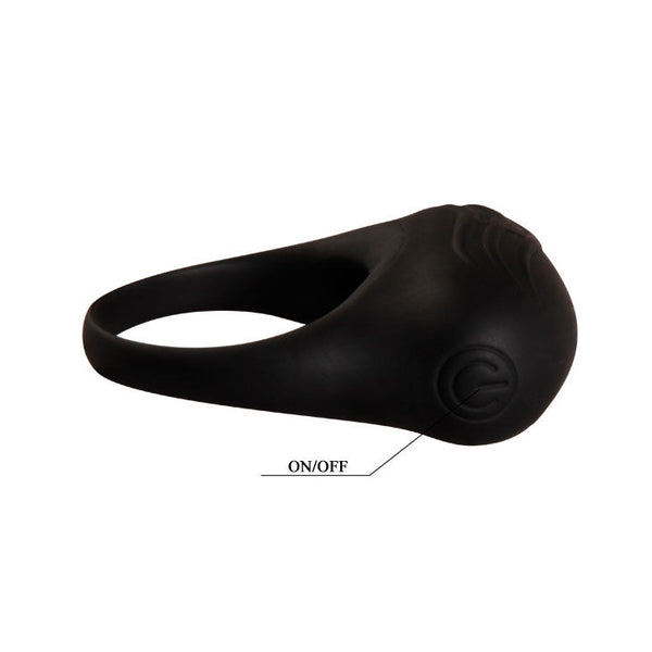 Bertram anillo vibrador negro