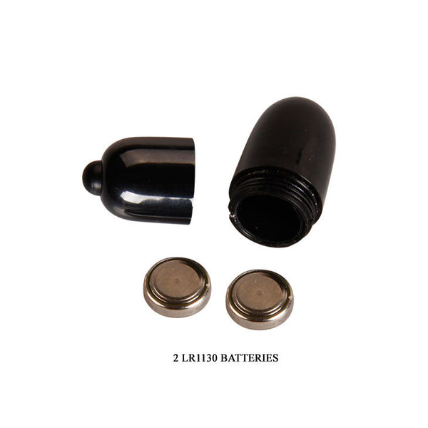 Bertram anillo vibrador negro