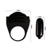 Chester anillo vibrador negro
