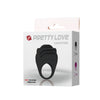 Chester anillo vibrador negro