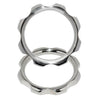Anillo torque metal para pene y testículos 50 mm