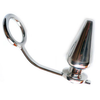 Metal anillo acero con plug anal 45 x 50mm
