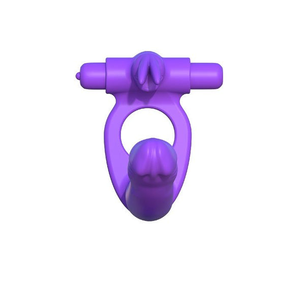 Fantasy anillo doble penetracion con rabbit