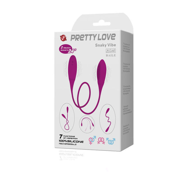 Snaky deluxe vibrador 7 v