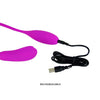 Smart snaky vibe vibrador 7 v con 3 tickling