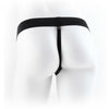 Fetish 9 hollow strap on with balls 22.9cm natural