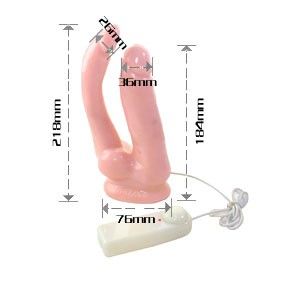 Baile pene realístico doble penetracion