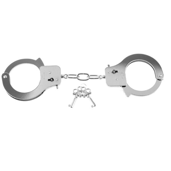 Fetish series designer metal handcuffs