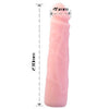 Baile dildo silicona tacto piel realístico 23 cm