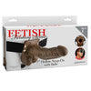 Fetish arnés hueco con testículos 17.8 cm