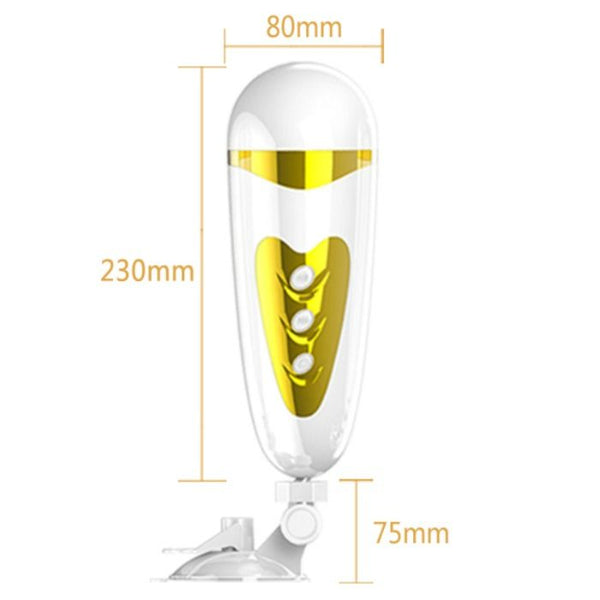 Pretty masturbador masculino con vibración y sonido sally