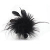 Bijoux pom pom plumero de plumas