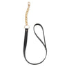 Bijoux collar con correa negro