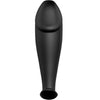 Pretty plug anal silicona forma pene negro