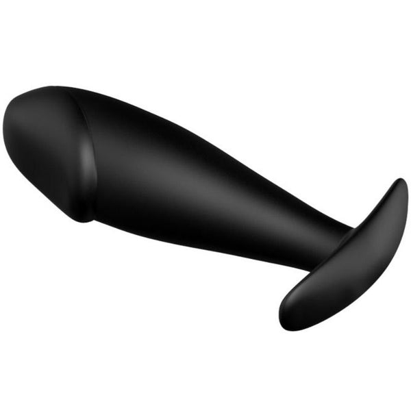 Pretty plug anal silicona forma pene negro