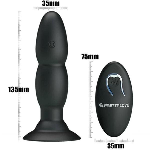 Plug vibrador y rotación por control remoto
