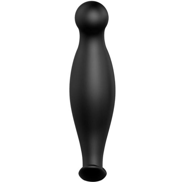 Pretty plug anal silicona 11.7 cm negro