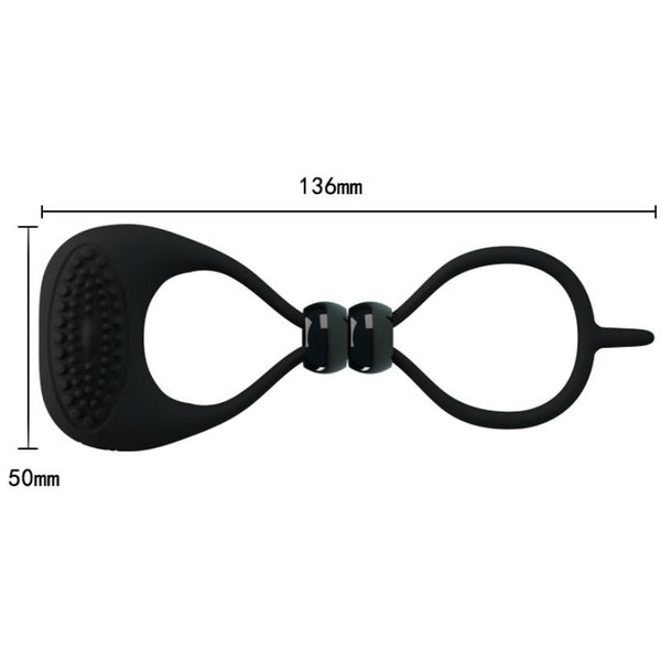 Pretty anillo doble para pene y testículos