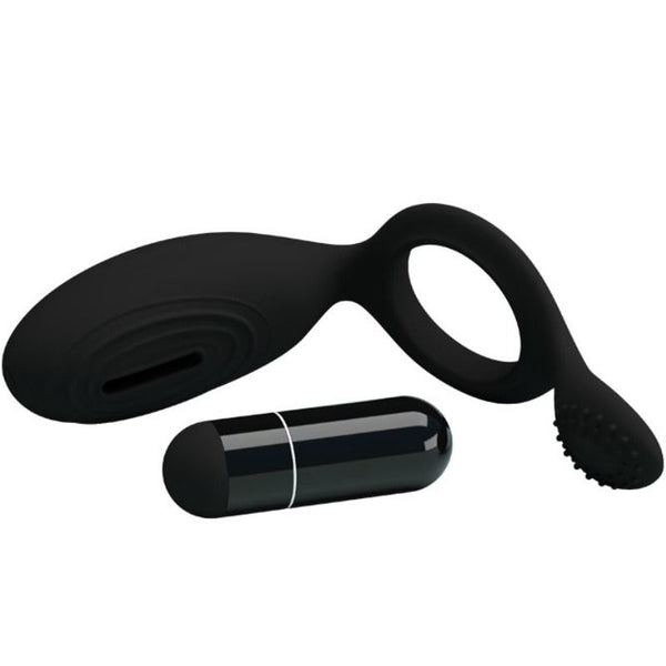 Ethel anillo vibrador con estimulador