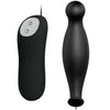 Pretty plug anal silicona 12 modos vibración negro